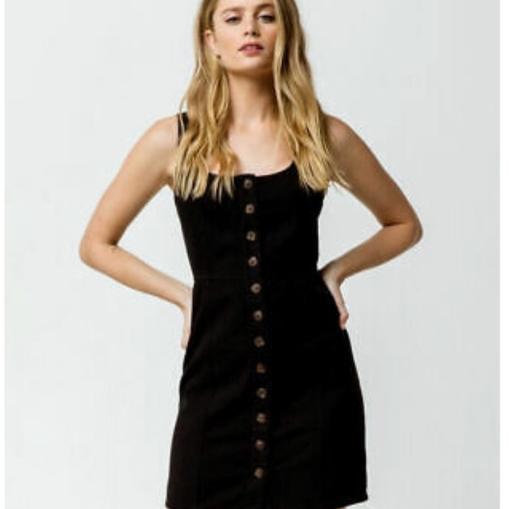 Guess Black Denim Dress